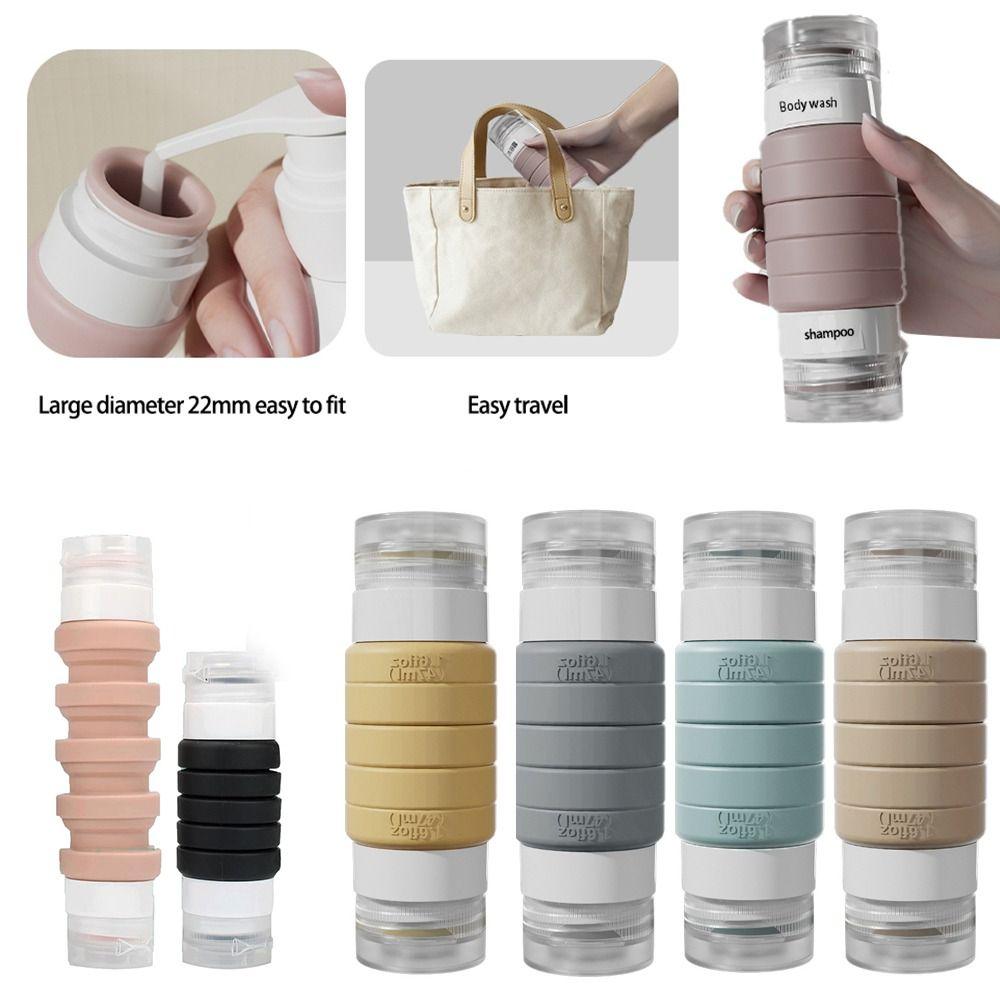 

Upgraded Version Travel Bottles Travel Size Travel Accessories Travel Containers for Toiletries тілесний