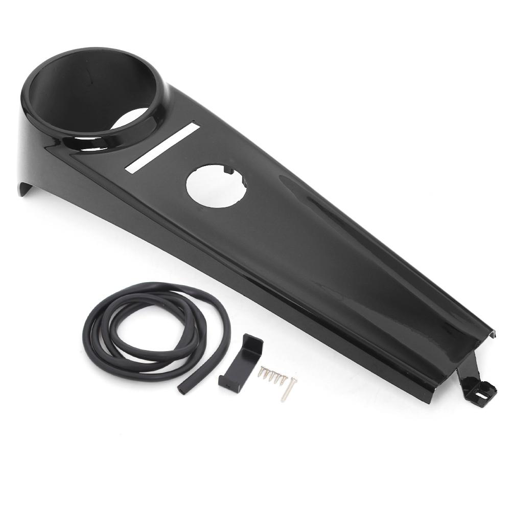 Motorcycle Fuel Gas Tank Instrument Panel Console Cover Dash Panel For Harley Softail Deluxe FLSTN/I 2011-2017 Moto ABS Plastic