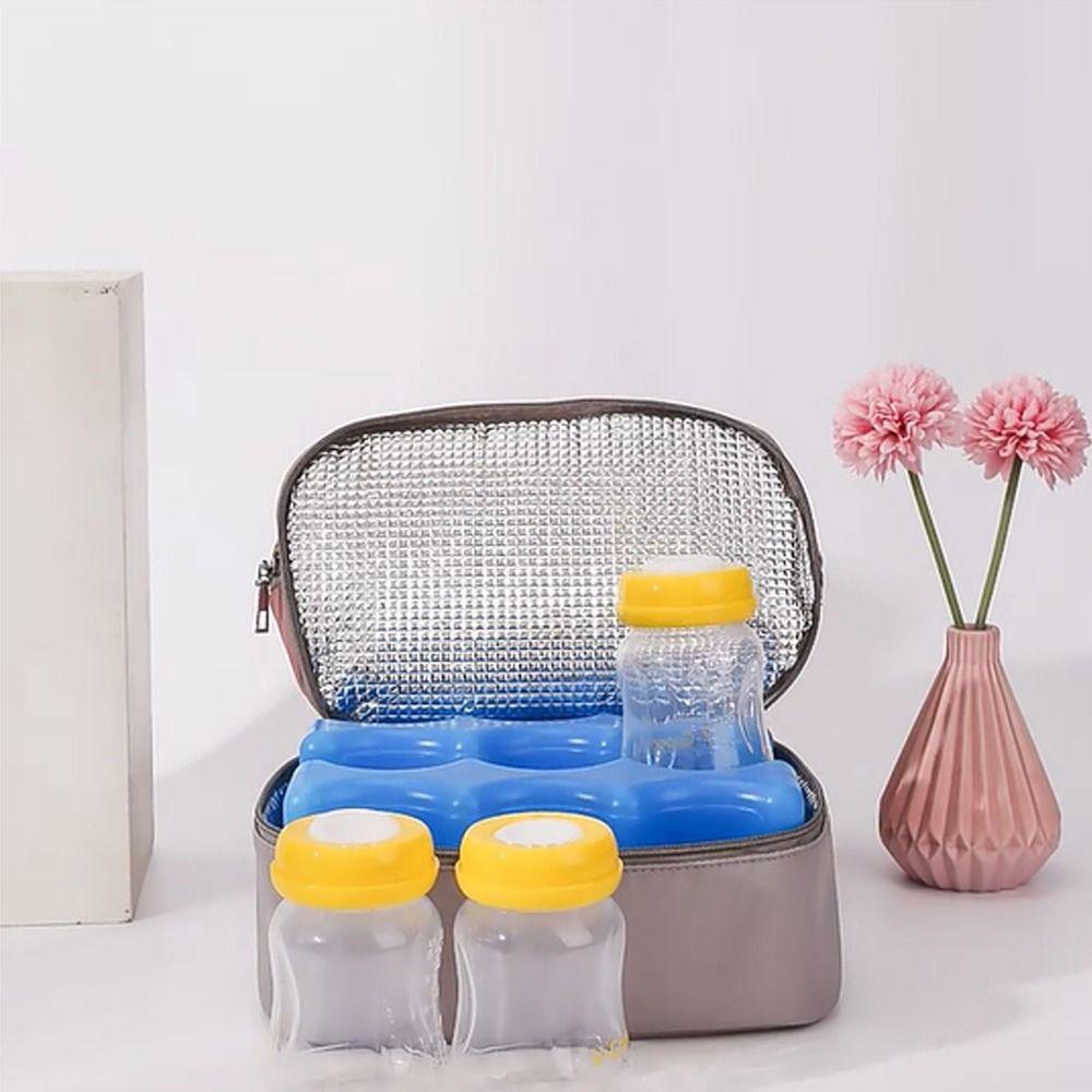 Portable Split Type Storage Bag Lightweight Lunch Bag Durable Mommy Bag  Drink