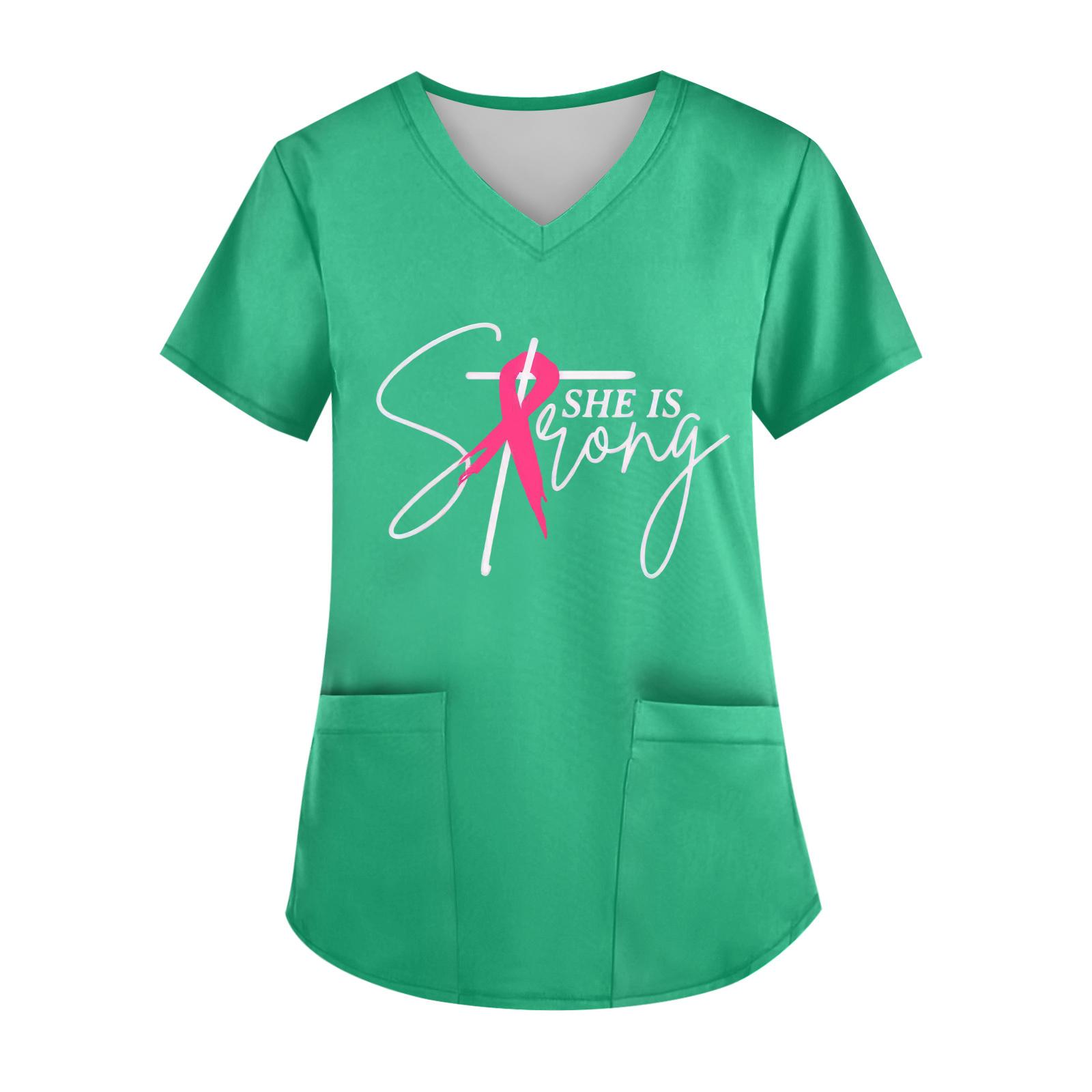 

Женский топ с V-образным вырезом, короткими рукавами, карманом и боковым разрезом XXXXXL