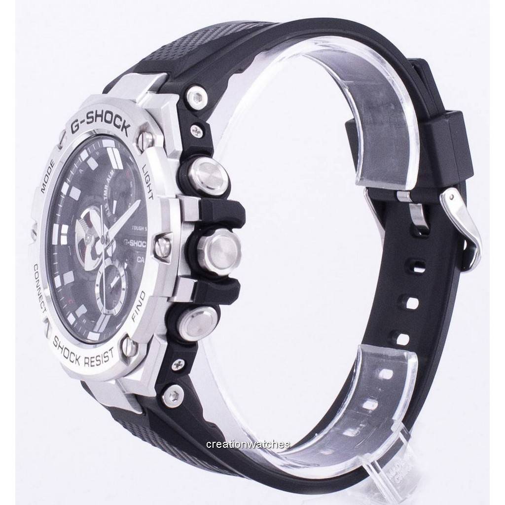 Casio G-Shock G-Steel Tough Solar Analog GST-B100-1A GSTB100-1A Men's Watch