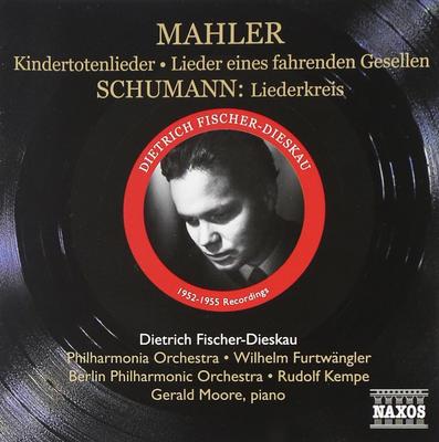 CD DIETRICH FISCHER-DIESKAU? MAHLER? W - Mahler & Schumann: Songs 8111300 Japan ObiClassical Used