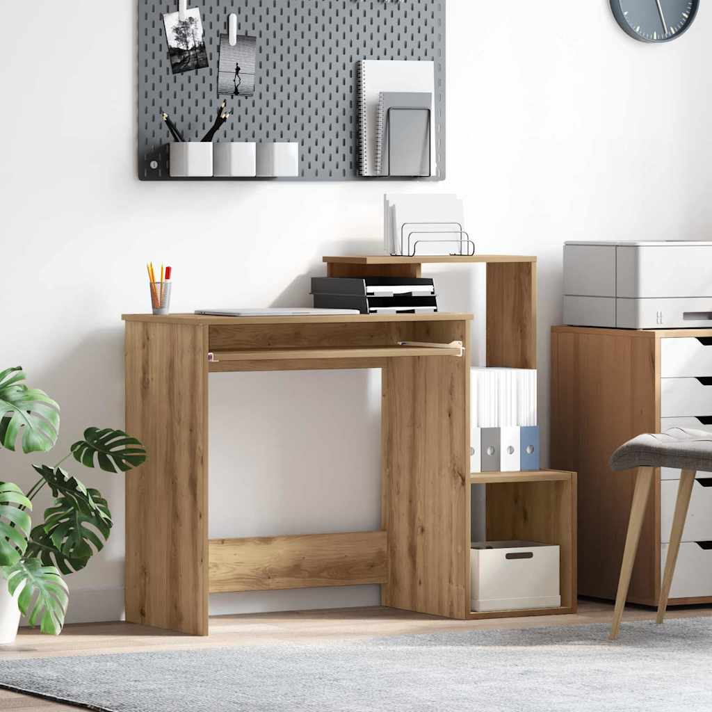 Artisan Oak Desk 106 x 41 x 88.5 cm Particleboard