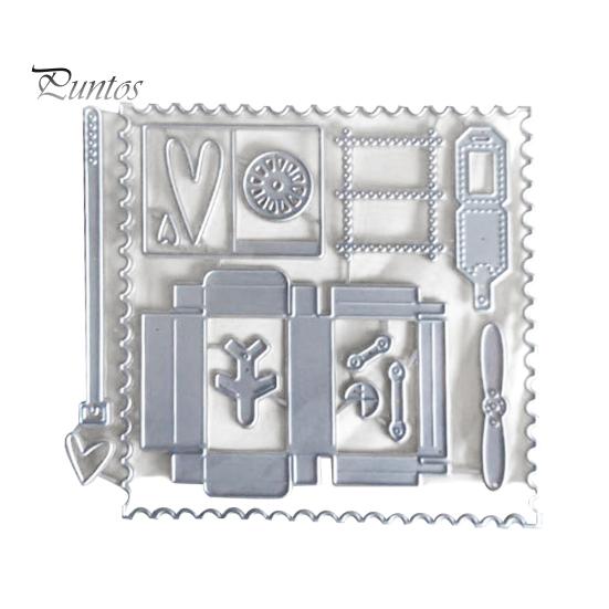 

Портфель Конверт Скрапбукинг Резка Die DIY Ремесло Тиснение Трафарет Плесень серебряный