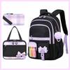 Cute Backpack for Elementary and Middle School Students, Soft Cloth Spine Protection, Lightweight and Large Capacity Backpack for Girls