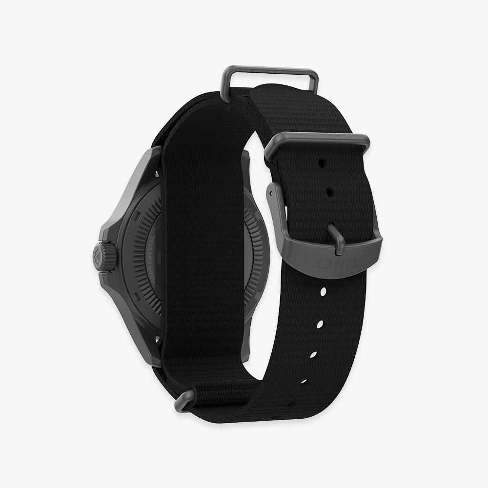 TIMEX Expedition Solar Power Gunmetal Case Black Watch 41mm TW2Y31800