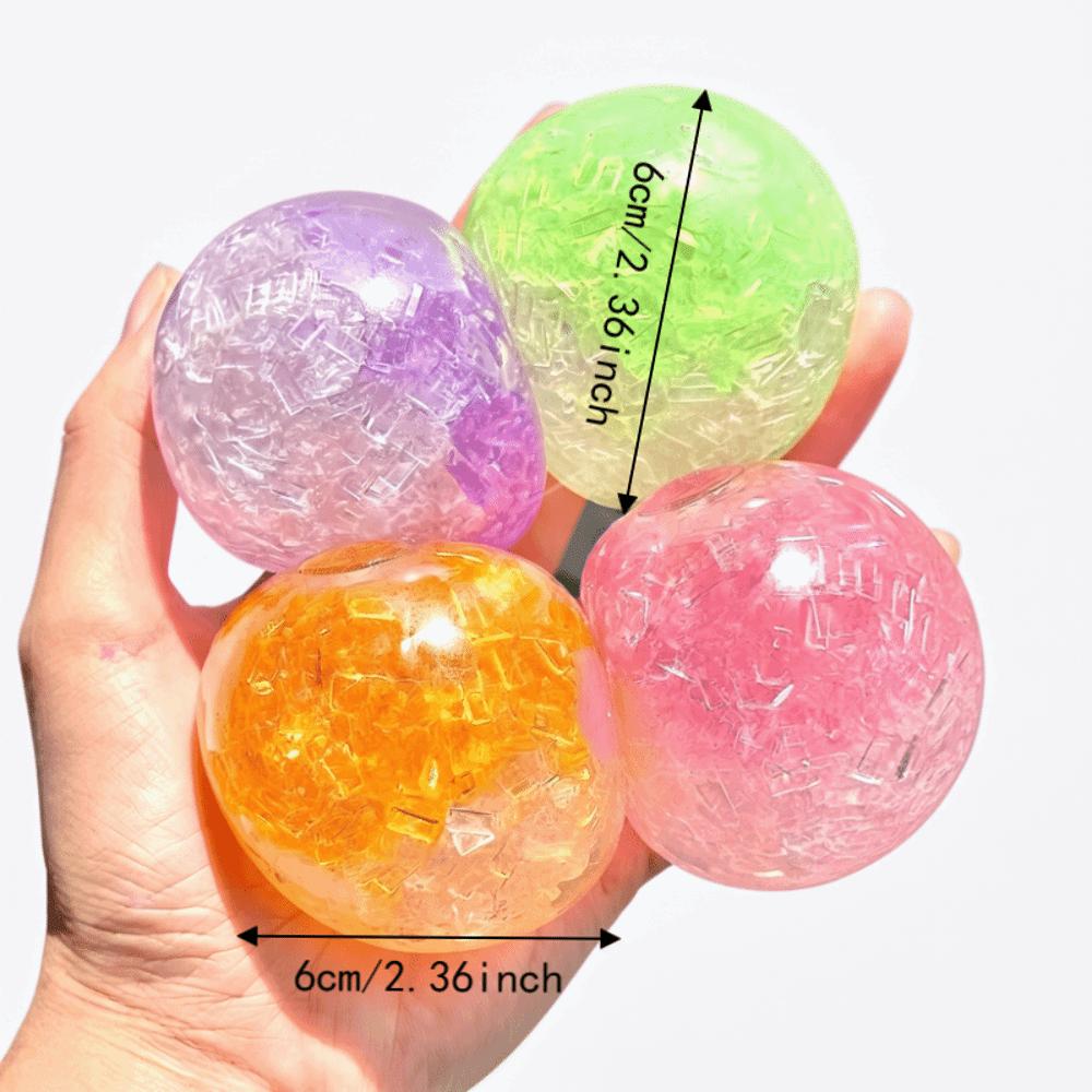 Shredded Ice Sugar Cracking Squishy Toy Crushed Ice Texture Squishy Fidget Toy Vent Toy