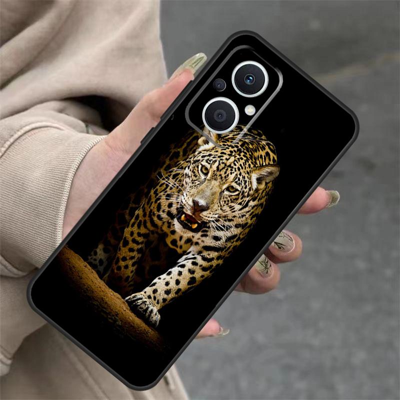 Cheetah Panther Snow Cheetah Case For OPPO Reno 14 10 11 12 13 Pro 11F 12F 13F 14F 7 8 Lite OPPO Find X9 X8 X5 Pro Cover