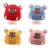 Soft Knit Baby Hat Plush Knitted Hat Cute Pullover Hat  Cold Weather