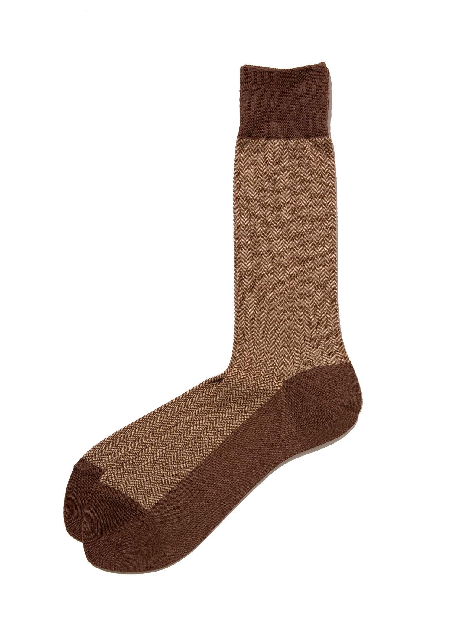 

Beams Plus Ёлочка Размер 38430024479 Мужские носки, Коричневый, 0,