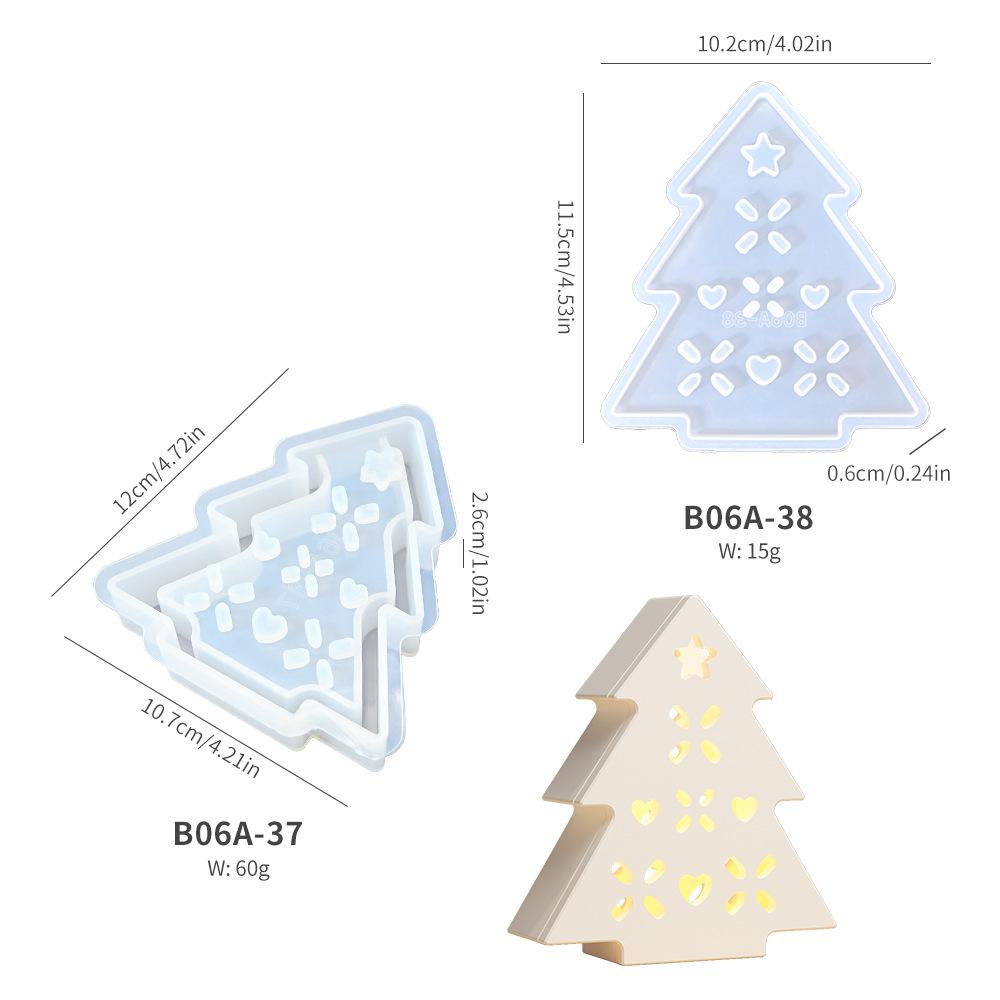 Mother's Day Love Silicone Epoxy Gypsum Mold Hollow Butterfly Lampshade Candle Lights Holder Home Decor DIY Wax Aromatherapy