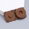 Plum Blossom Magnetic Snap Fasteners: Invisible, Colorful Male-Female Buckles for Bags & Clothes