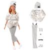 NK Official New Winter Clothing 1/6 Doll Accessories Fashion Lady 11.5 Inch Doll Clothes Modern Dress For Girl's Doll Gift JJ