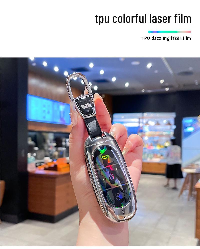 Li Auto Key Cover: Fits 25 L7, 24 L9, One, and L8 Models with Premium Metal Buckle and Full Protection for L6