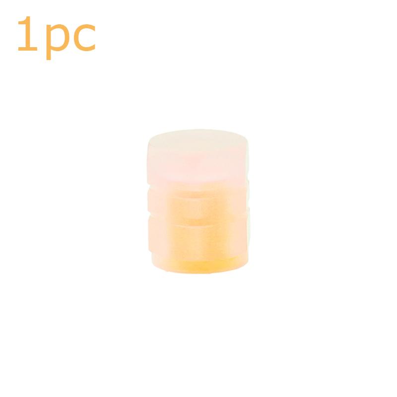 

Orange Luminous Car Tire Valve Cap Night Glowing Decor Caps Dustproof Cover Wheel Nozzle Cap Auto Tyre Accessories