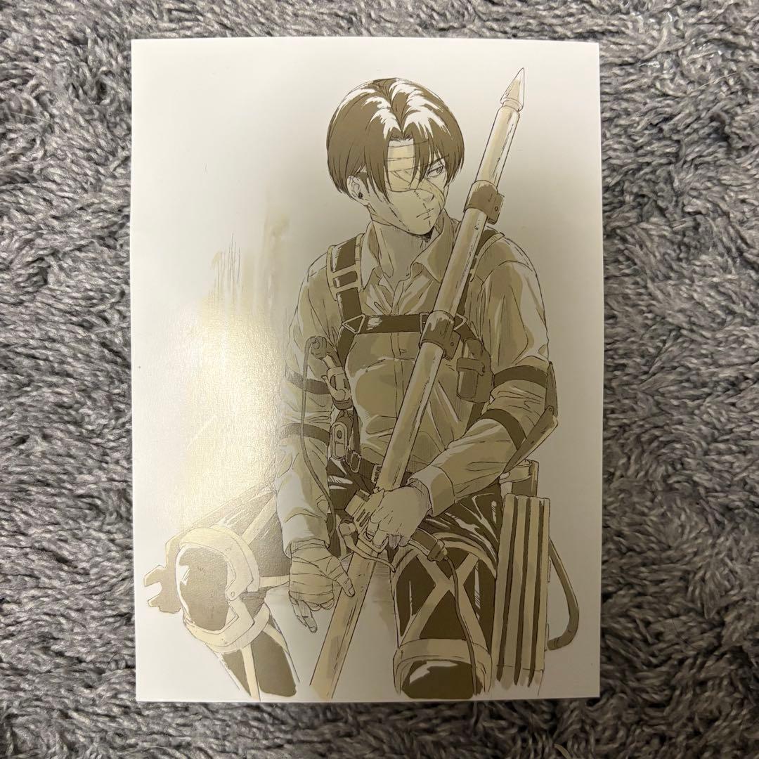 

[USED] Attack on Titan: The Final Chapter - Theatrical Release Bonus for Attendees: Visual Card - Levi