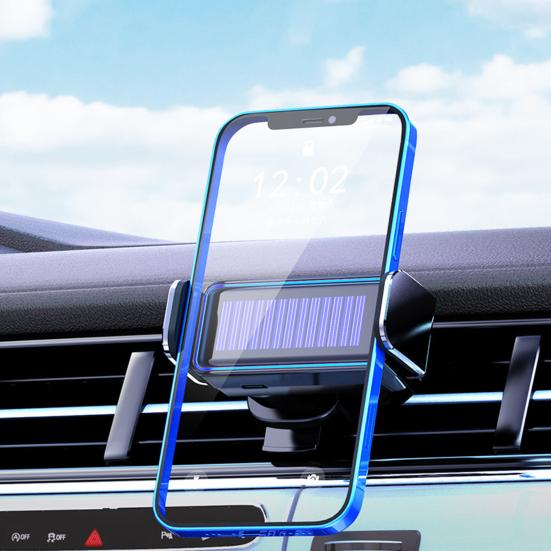 Automatic Induction Holder Dual-Mode Anti-Falling Anti-Bump Rotate Induction 360 Degrees Charging Opening Closing Durable Solar