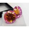 Natural Bi-Color Pitambari Sapphire Round Cut 35 Ct Pair Stunning Gemstone