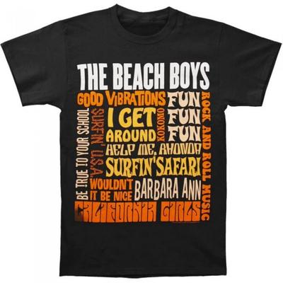 The Beach Boys Unisex Adult Best of SS Cotton T-Shirt