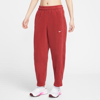 Nike Fleece Pants Women s Dark Team Red/White Moderate S