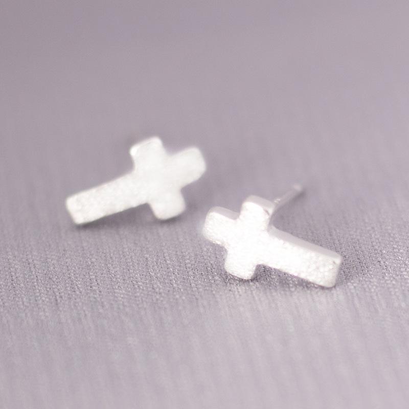 Ohrstecker mit s925 Silbernadel im koreanischen Stil für Damen – Minimalistisches & Persönlichkeitsdesign