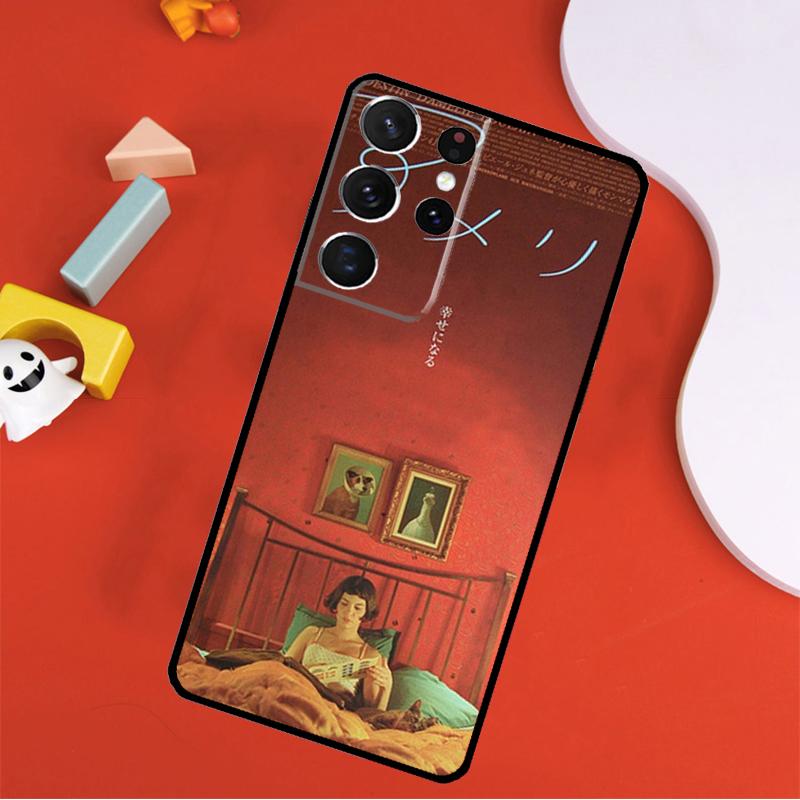 Amelie Movie Poster Phone Case For Samsung Galaxy S25 Ultra S9 S10 S20 FE S21 S22 S23 S24 Plus S24 Ultra Cover