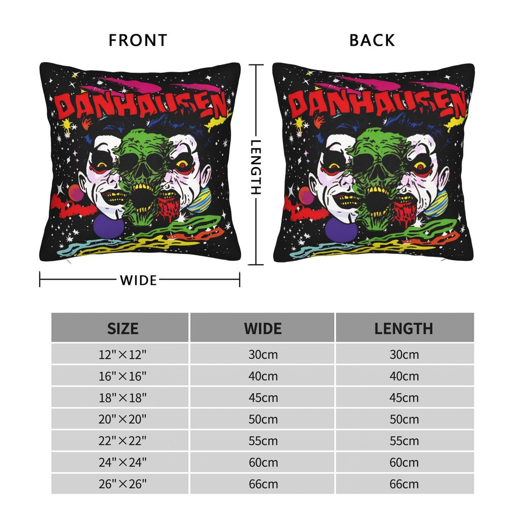 Danhausen Wrestling Square Pillow Case Cushion Cover Fashion Zipper Decorative Throw Pillow Case Cover for Sofa 40*40cm