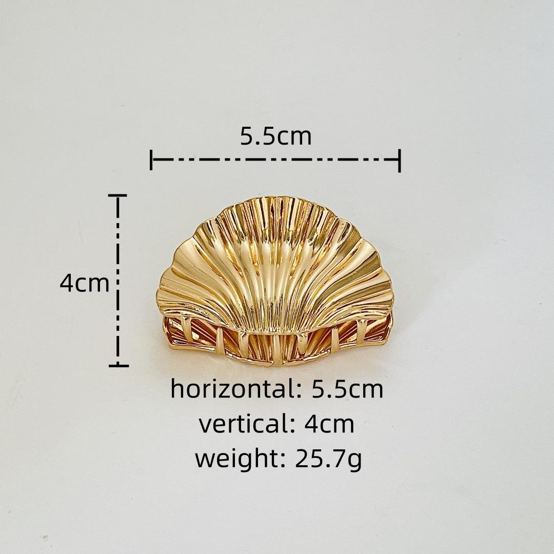 

Персонализированная металлическая шпилька для волос, металлический зажим в форме цветка, модный зажим