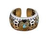 Men's Retro Five Emperors Rotating Coin Ring - Chinese Style Ethnic Open Index Finger Ring