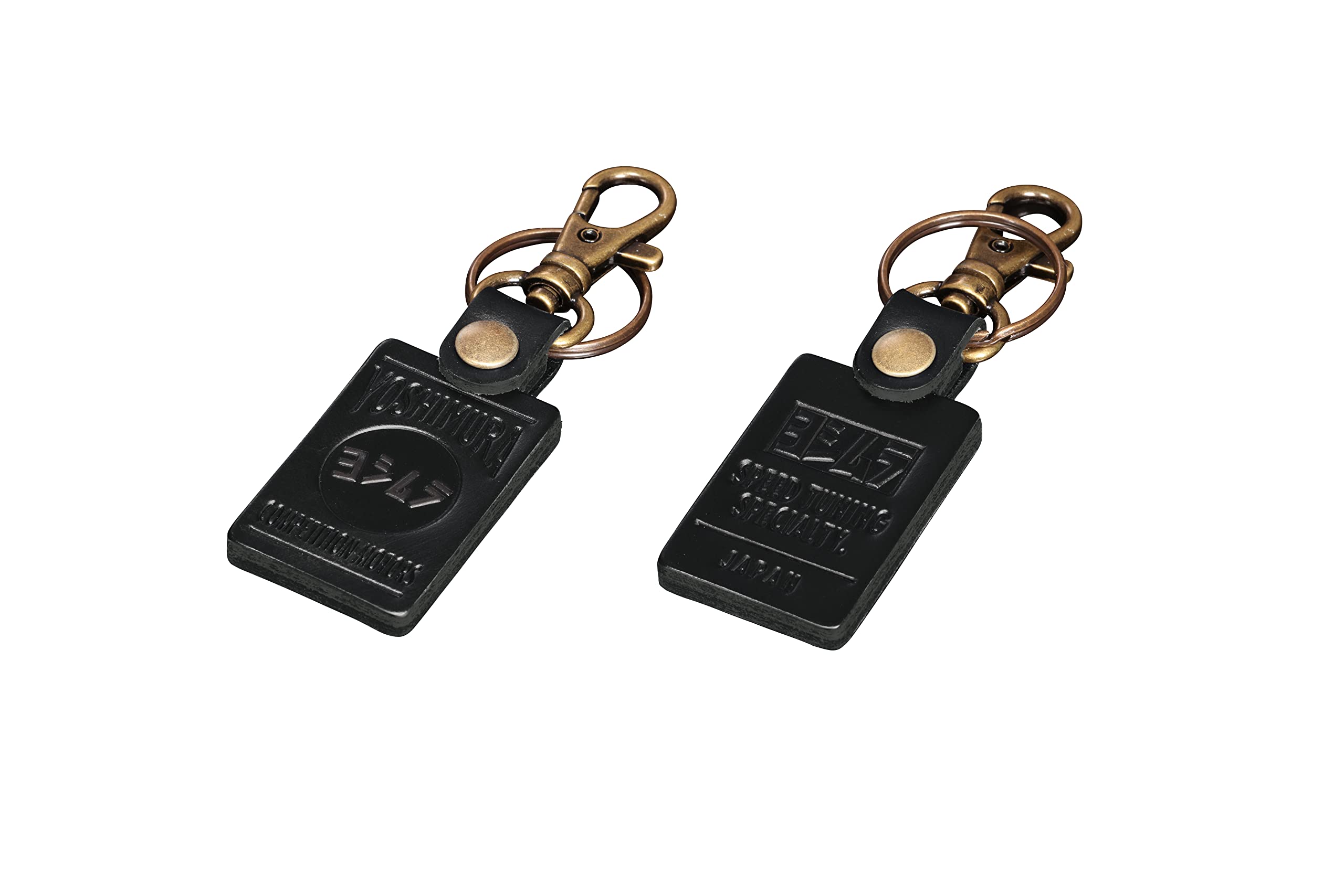 YOSHIMURA Keychain Leather Key Chain (COMPETITION MOTORS) Black 903-223-5200 чёрный