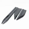 Car Fenders Side Vent Air Wing Trim Cover Exterior Decoration Accessories Black