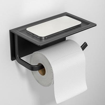 Držák role papíru, Bez děrování Krabička na toaletní papír, Domácí Toaletní papír Kreslicí papír, Nástěnný Stojan na uskladnění telefonu