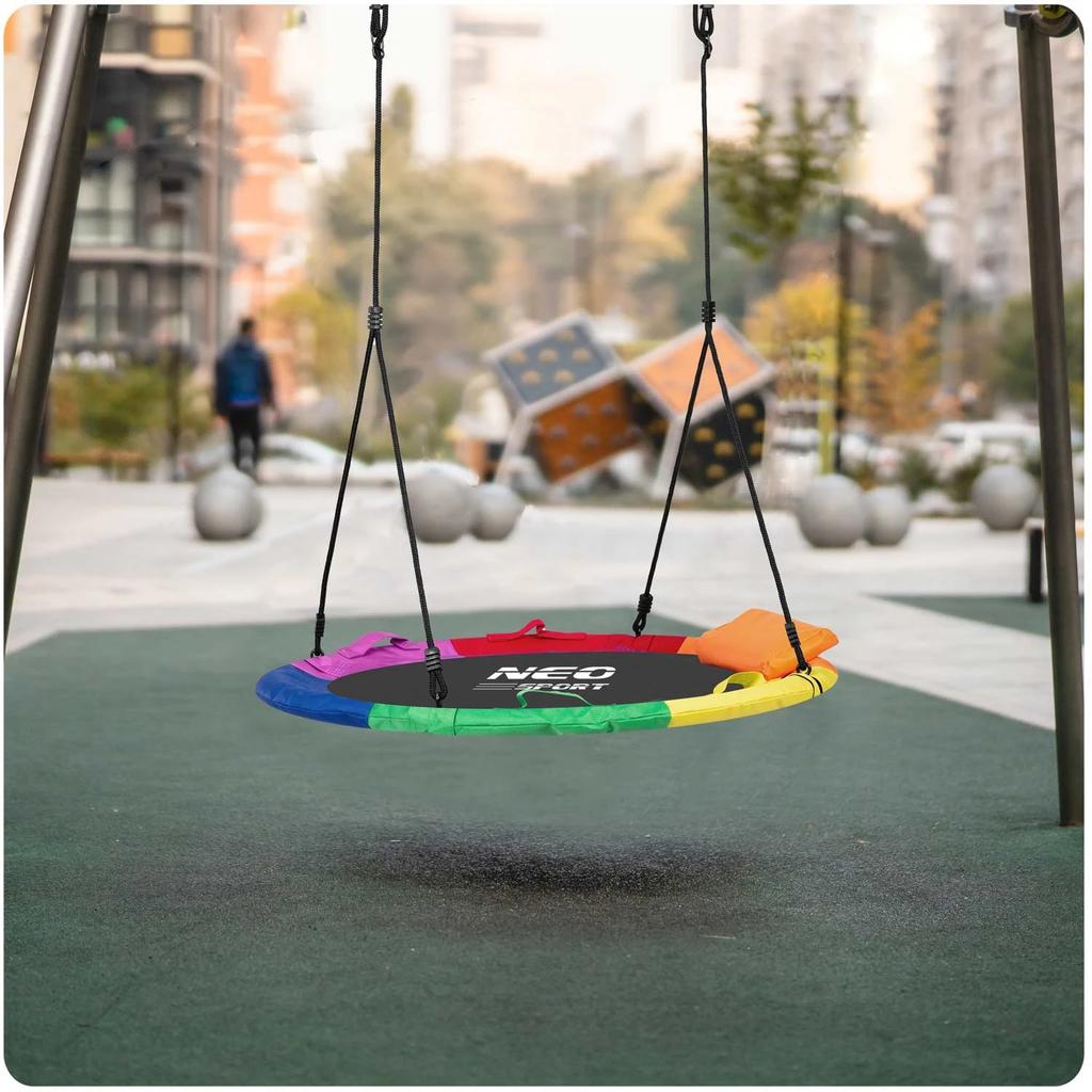 Stork nest 120cm Swingo XXL - multicoloured