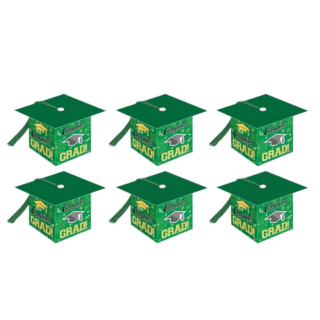 Graduation Doctoral Cap Box Surprise Candy Packaging Bags & Gift Storage Bags For Graduation Party