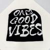 New Men Women Dark Style Jacquard Organic Skeleton Letter Knitted Hats Warm Personal Fashion Hip-hop Beanies Street Versatile