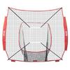 7x7 Ft Baseball Softball Practice Net, Portable Baseball Training Net for Hitting Batting Catching Pitching, Backstop Baseball Equipment Training Aids