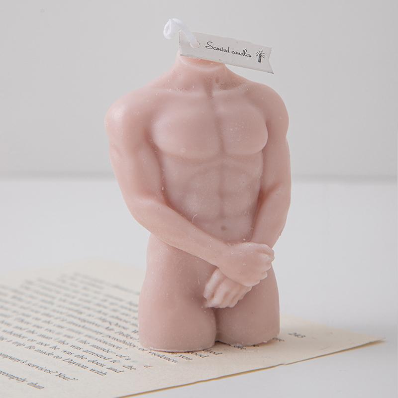 1PC Home Decoration Male Female Body Aromatherapy Candle 3D Naked Candle Wax Scented Candles
