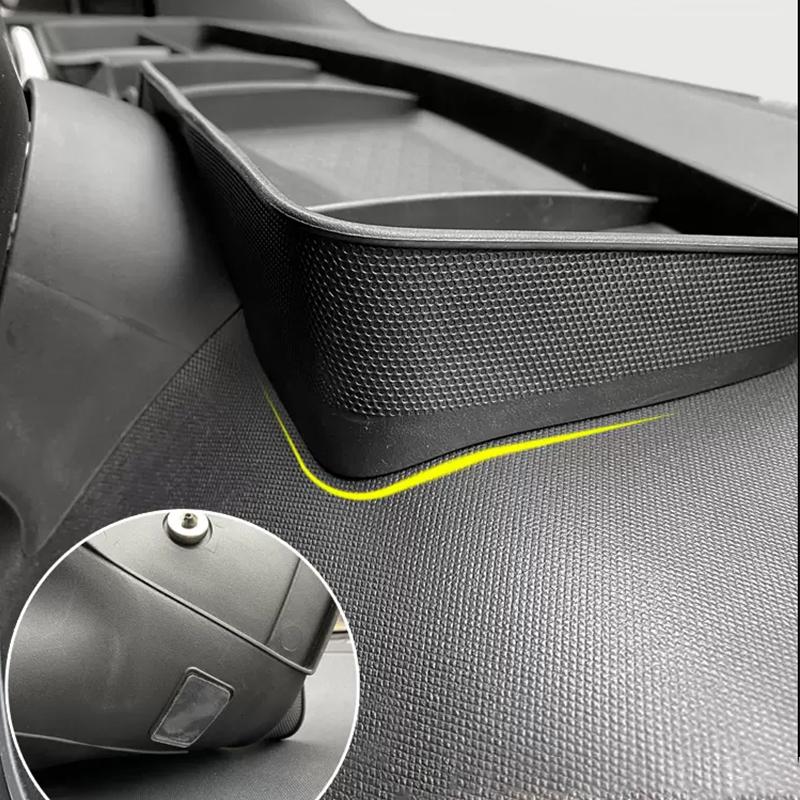 For BYD Seagull Dolphin Mini 2025 2024 Automotive Interior Instrument Panel Storage Box Paper Towel Storage Behind the Screen