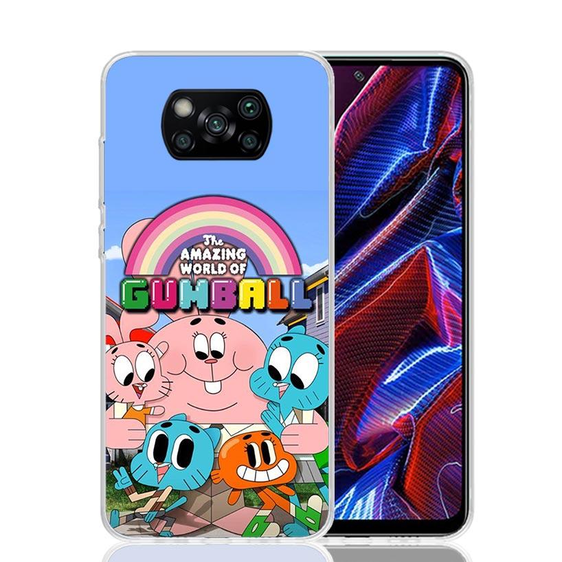 

The Amazing World Gumball Phone Case For Xiaomi Poco F7 Ultra X7 X6 Pro X5 Redmi 15 15C 13 13C 12 12C 10 10A 10C 9 9A 9C 9T Shel Redmi 9