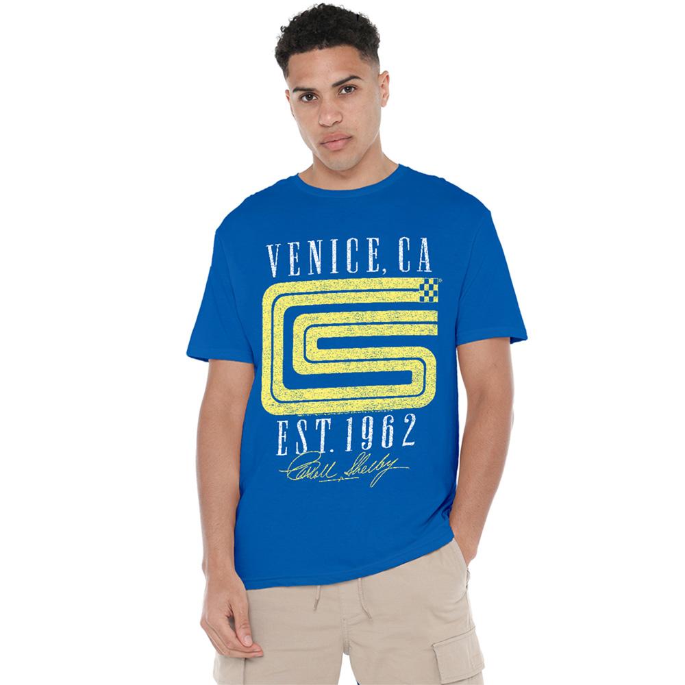 Carroll Shelby Unisex Adult CS Venice Logo T-Shirt