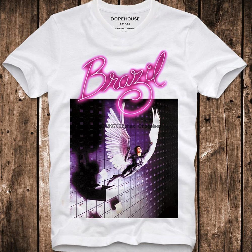 T Shirt Brazil Space Sci Fi Vintage Retro Movie Cult S разноцветный