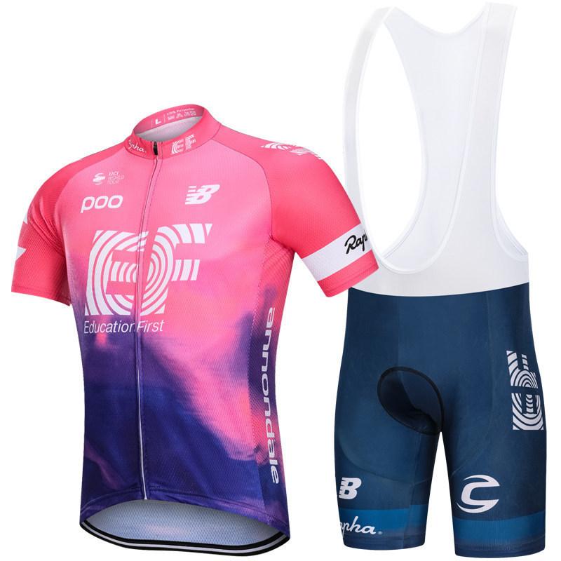 Tour De France Cycling Suit Short-sleeved Suit Men's Summer Breathable Bicycle Shirt Road Mountain Bike Riding Breathable Quick Drying