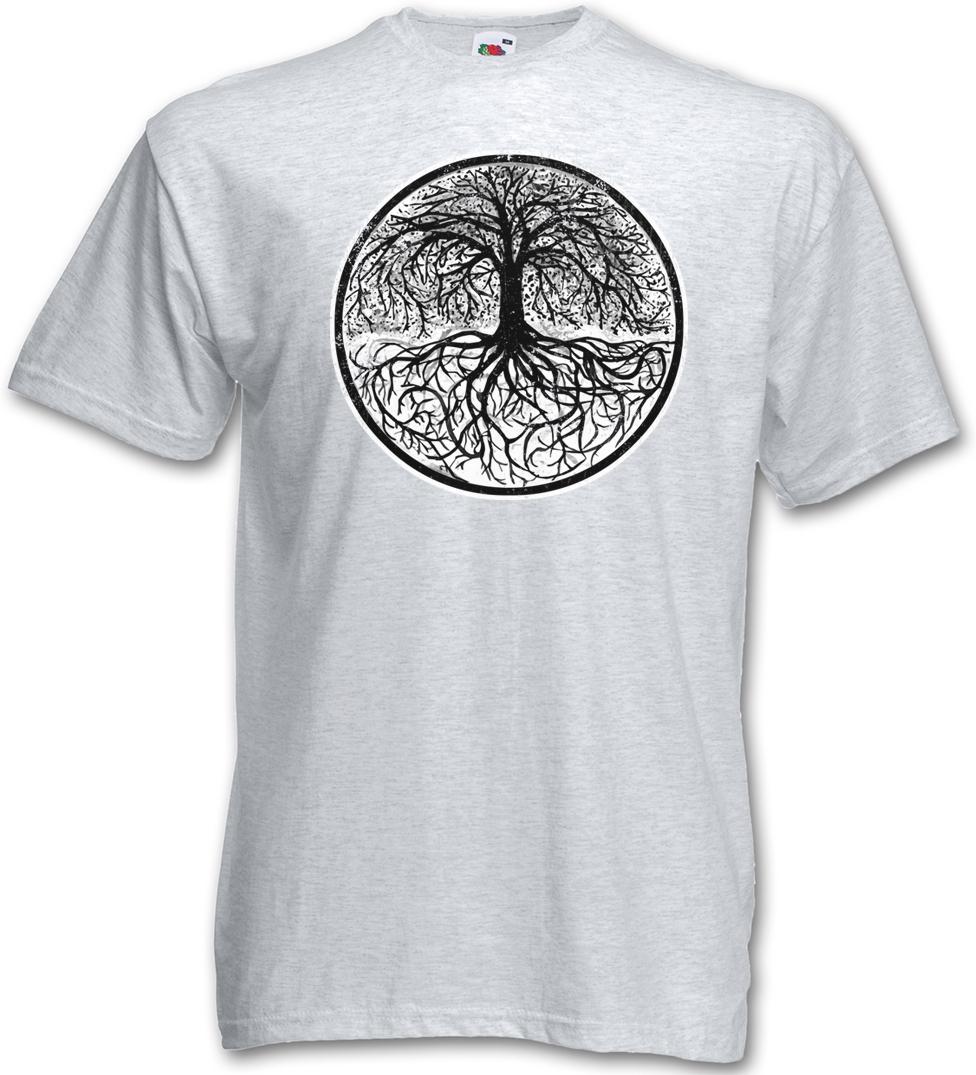YGGDRASIL TREE LOGO I T-Shirt Mens Womens Tees Top - Arsen Celtic Irminsul Of Thor Life Odin Loki S