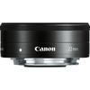 Canon F2 STM Compatible with Mirrorless Cameras EF-M22mm Single-Focus Wide-Angle Lens, Black,