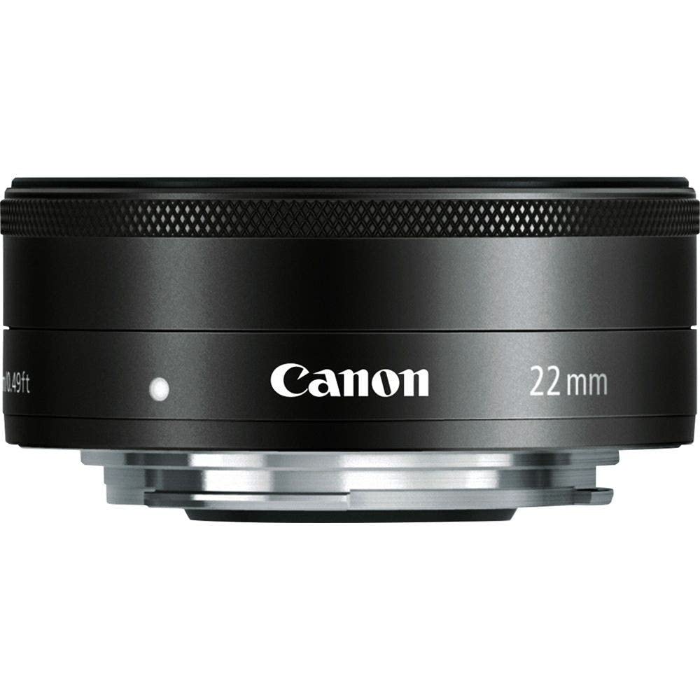 

Canon EF-M22mm F2 STM Single-Focus Wide-Angle Lens, Mirrorless Camera Compatible, Black