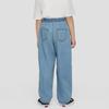 GAP Boys' Embroidered Bear Loose Fit Denim Joggers