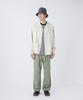 Snow Peak TAKIBI Herringbone Collarless Jacket Outerwear Jacket ECRU M JK-26SU007 Men's Women's