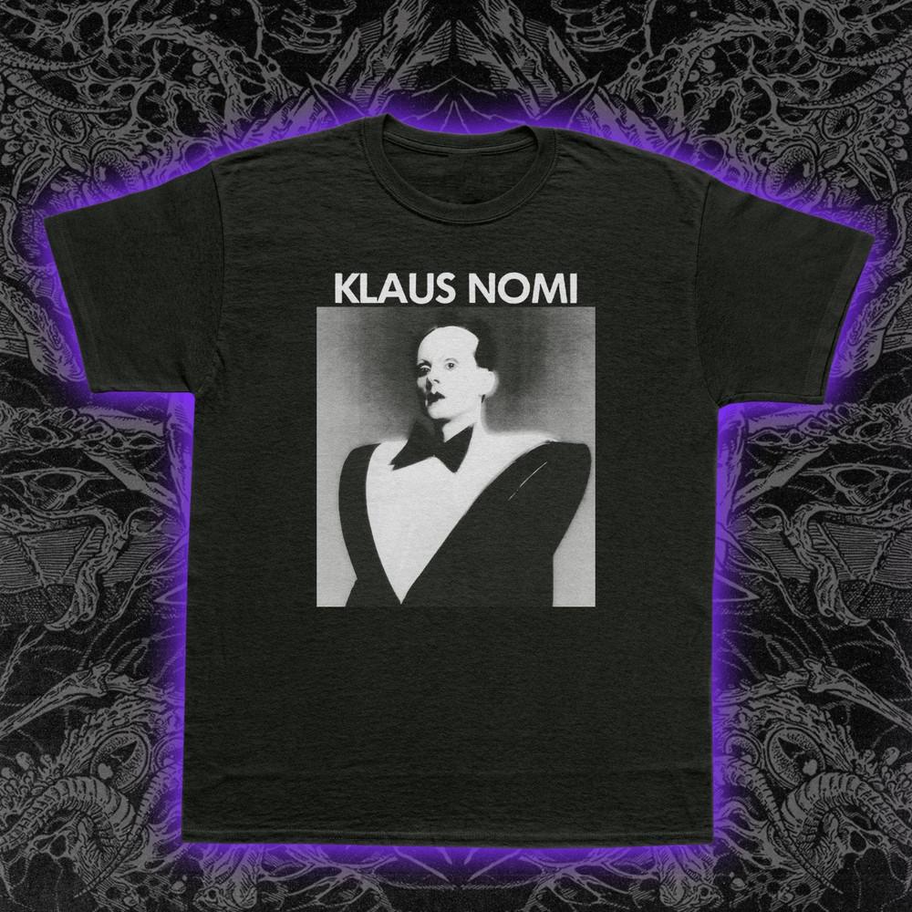 Klaus Nomi T-Shirt New Wave Opera Music Total Eclipse David Bowie Tee S-5XL