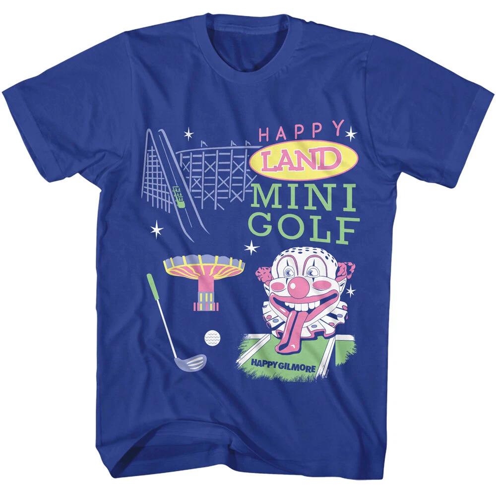 Happy Gilmore Movie Happy Land Mini Golf Laughing Clown Men s T Shirt S