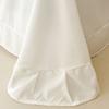 French Style Four-Season Model, White 100 Washed Cotton Lace Four-Piece Set, Quilt Cover, Polished Sheets, Cream Wind 4Ins Wind